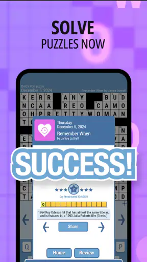 Daily POP Crossword Puzzles