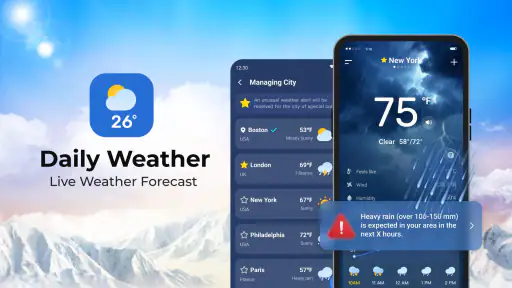 Daily Weather: Forecast&Alerts