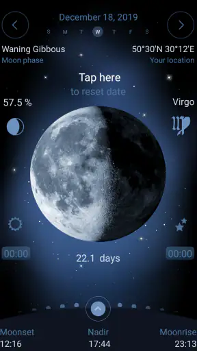 Deluxe Moon - Moon Calendar, P