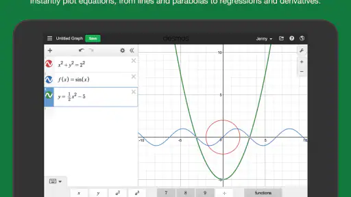 Desmos Graphing Calculator
