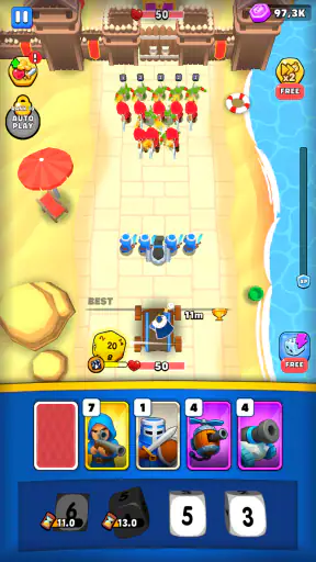 Dice Attack : Roguelike Battle