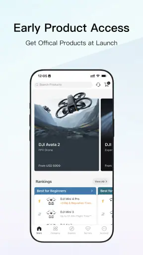 DJI Store - Try Virtual Flight