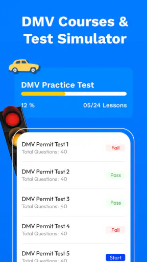 DMV Written Exam Practice App