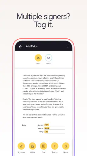 Docusign - Upload & Sign Docs
