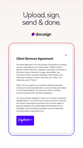 Docusign - Upload & Sign Docs