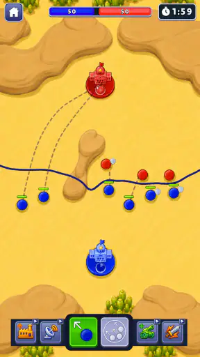 Dots Commander: RTS War