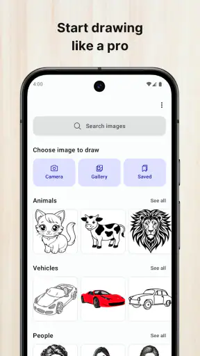 Draw with AR: Trace and Sketch