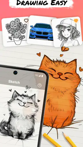 Drawsy: AR Draw for Sketching