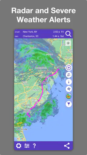 Drive Weather With Live Radar