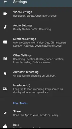 Droid Dashcam - Video Recorder