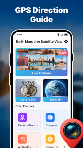EarthVista: Live Satellite Map