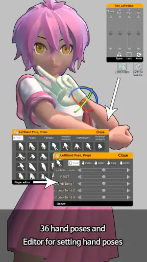 Easy Pose - 3D pose making app