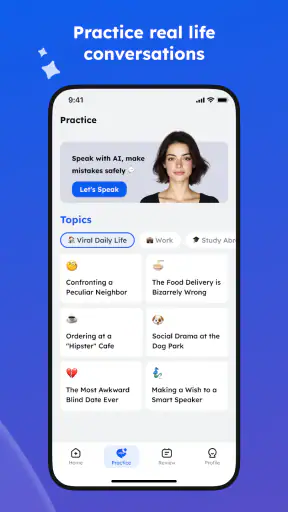 EasySpeak AI: Learn English
