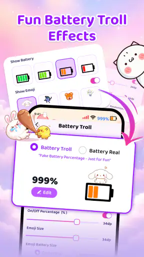 Emoji Battery Icon Customize