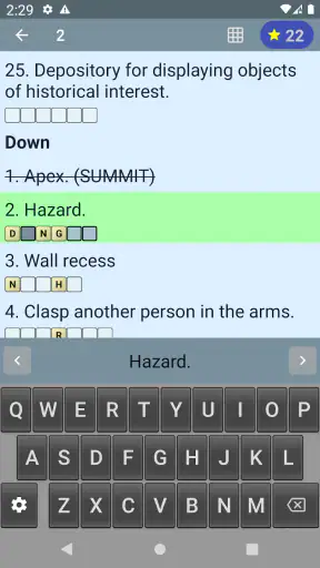 English Crossword Puzzle