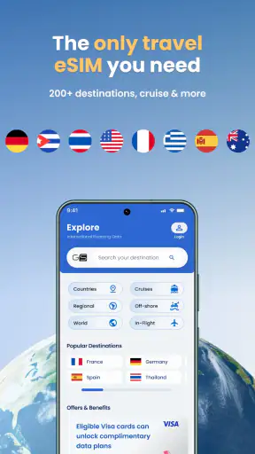 eSIM + Travel Data : GigSky