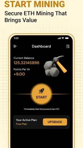 ETH Cloud Miner- Earn Ethereum