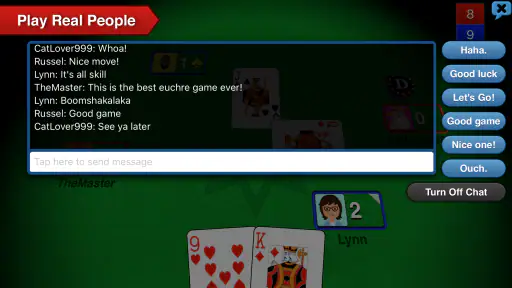Euchre 3D Card Game Online