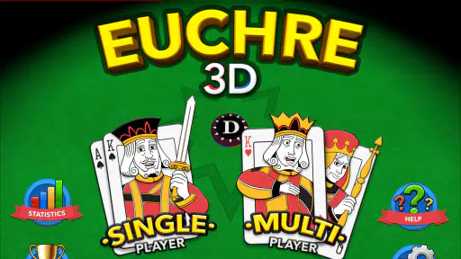 Euchre 3D Card Game Online
