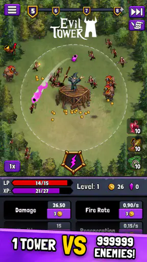 Evil Tower - Idle Defense TD