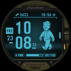 Fallout Pip-Boy SE Watch Face