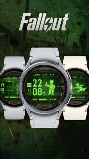 Fallout Pip-Boy Watch Face