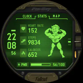 Fallout Pip-Boy Watch Face