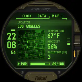 Fallout Pip-Boy Watch Face