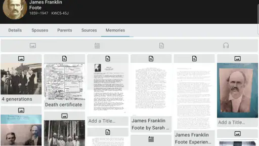 FamilySearch Tree