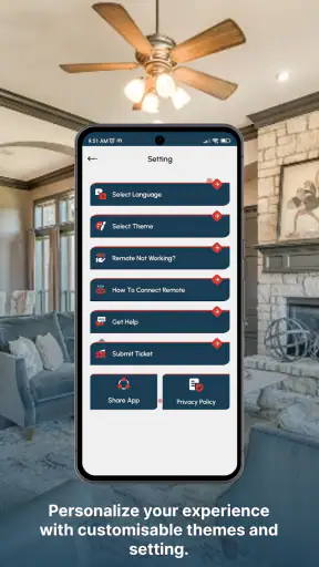 Fan Remote Control App
