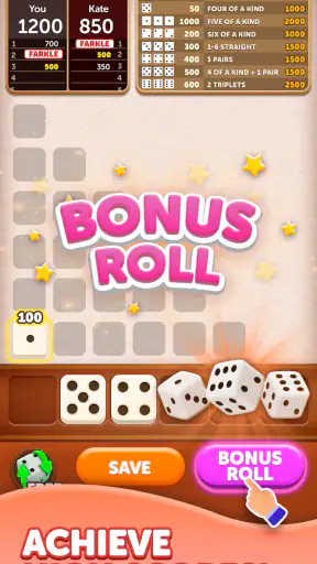 Farkle Dice Roll