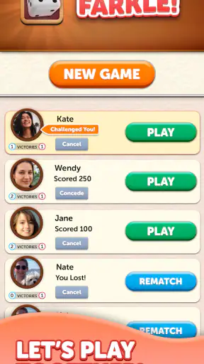 Farkle Dice Roll