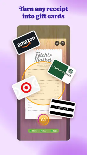 Fetch: Receipts For Gift Cards