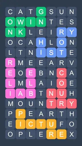 Fillwords: Word Search Puzzles