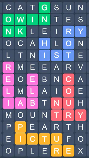 Fillwords: Word Search Puzzles