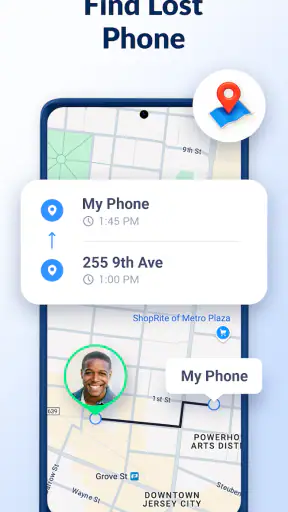 Findo: Find my Friends, Phone