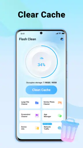 Flash Clean: Storage & Memory