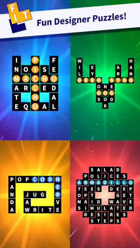Flow Fit - Word Puzzle
