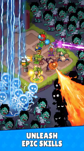 Flower vs zombie: City Defense
