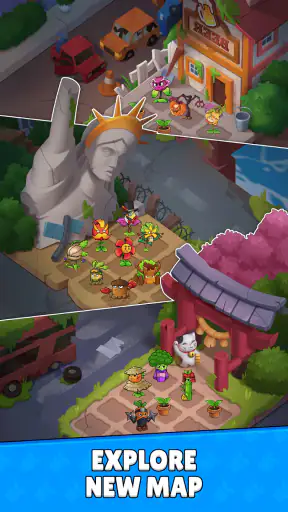 Flower vs zombie: City Defense