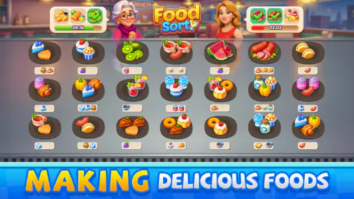Food Sort: Puzzle Game