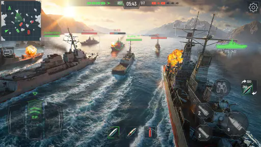 Force of Warships: Ship Games