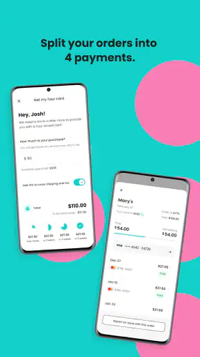 Four | Buy Now, Pay Later