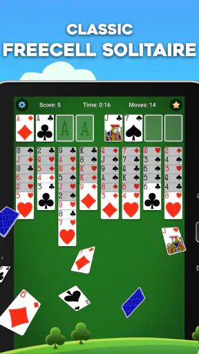 FreeCell Solitaire: Card Games