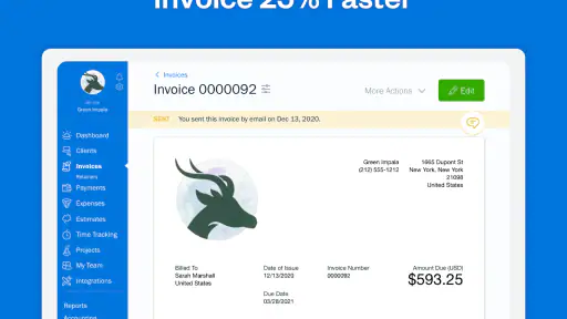FreshBooks Invoicing App