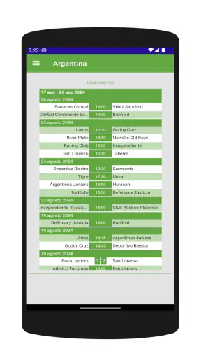FutbolLibre App