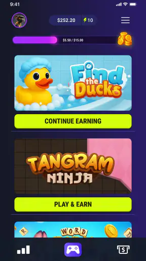 Game Cashouts – Play & Earn