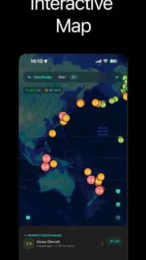 GeoShake - Earthquake Alerts