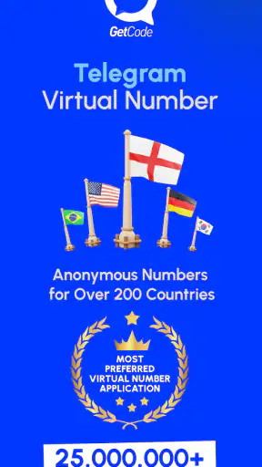 GetCode - Virtual Number SMS