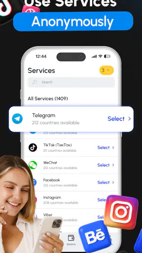 GetCode - Virtual Number SMS